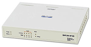 コレガ、UPnP完全対応の89Mbpsブロードバンドルータ発売 画像