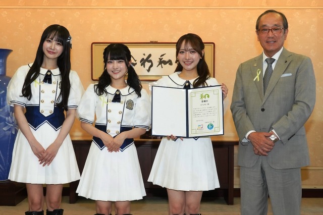 STU48、平和文化アンバサダーに就任で想いを語る「歌や活動を通して平和の大切さを伝えていきたい」 画像