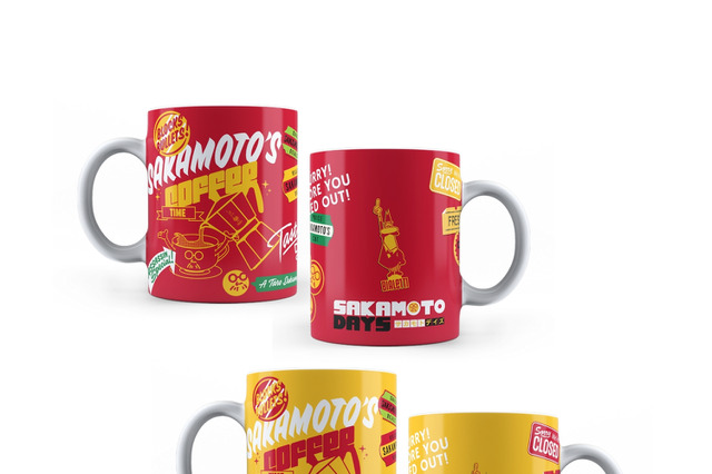 「SAKAMOTO DAYS」イラストのコーヒーマグが登場!オリジナルブレンドコーヒーも 画像