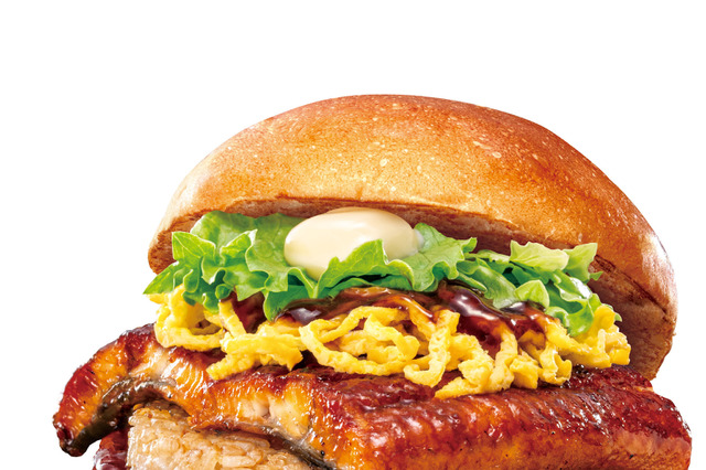 ロッテリアから「うな丼バーガー」登場！土用の丑の日に合わせ16日より期間限定で発売 画像