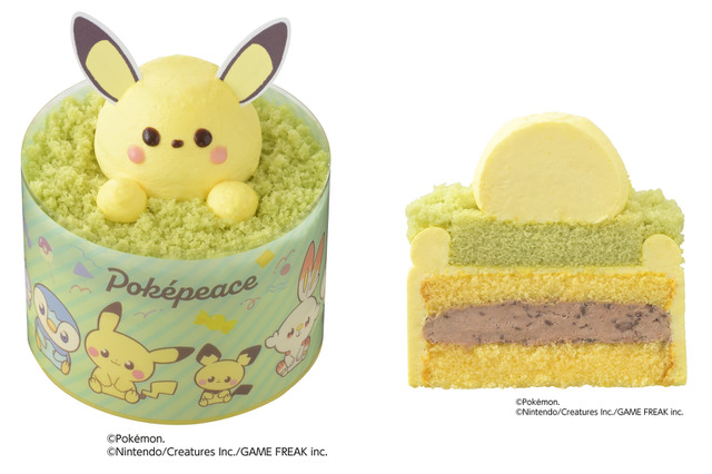 ピカチュウがケーキになって登場！銀座コージーコーナー、「ピカチュウのチョコバナナケーキ」を8月1日から発売 画像
