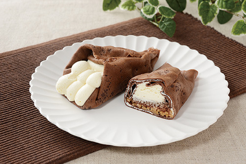 ローソン、ウチカフェ定番商品「どらもっち」「クレープ」がティラミス味に！19日より発売 画像