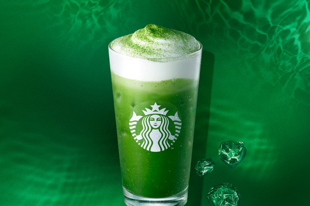 スタバ、「涼み 抹茶 ムース ティー」18日より発売！ほろ苦抹茶をすっきり味わえる一杯 画像