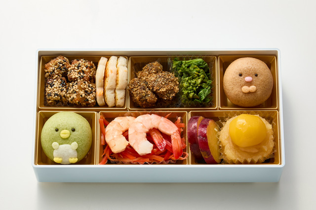 すみっコたちと正月をお祝い！「すみっコぐらし」おせちが25日から予約受付開始！ 画像