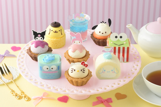 ハローキティたちが可愛すぎるプチケーキに!サンリオが銀座コージーコーナーと初コラボ 画像