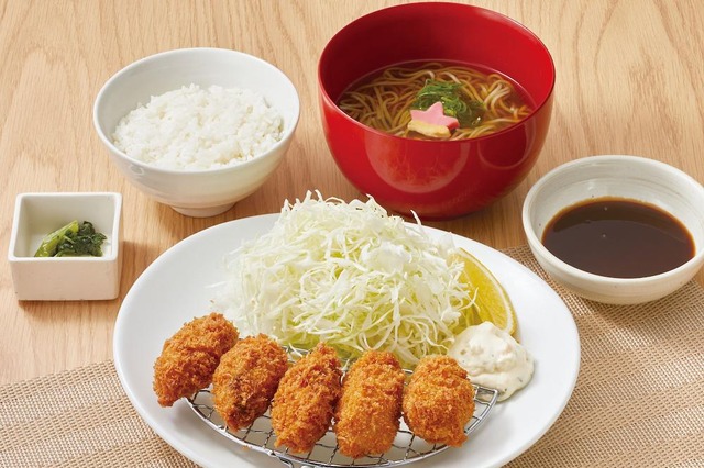 濃厚でミルキーな“広島県産カキフライ”を堪能！家族亭、明日よりカキフライフェア開催 画像