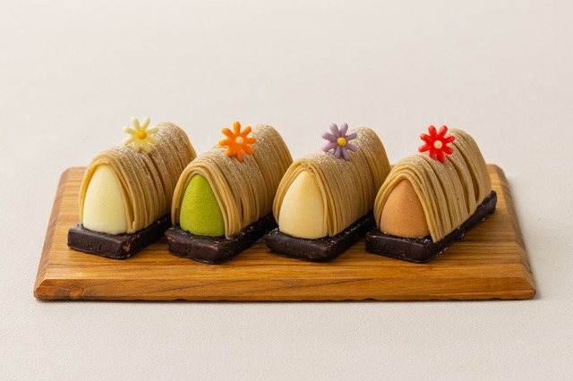中島大祥堂、お茶の香り広がる「かやぶき」モンブラン新作が登場！本日より発売 画像