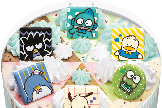 サンリオ“6にんの男のコ”ユニット「はぴだんぶい」がサーティワンアイスケーキに！9月12日より販売開始 画像