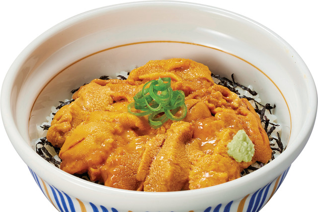 なか卯、ウニを贅沢使用した“うどん”＆“丼”が登場！期間限定で17日より販売 画像