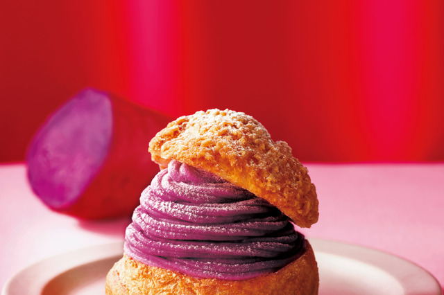 ドトール、旬の紅芋を使った「沖縄県産紅芋のシューモンブラン」など秋メニューが登場！25日より販売開始 画像