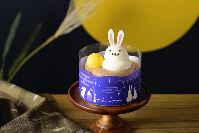 “まんまる月うさぎ”が可愛すぎる！銀座コージーコーナー、中秋の名月テーマのケーキを19日より販売 画像