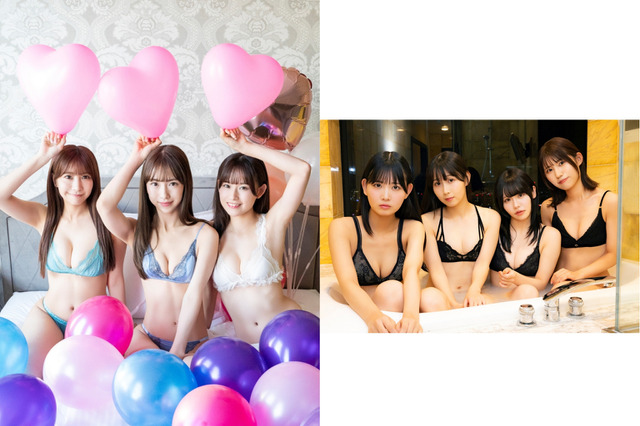 SKE48新選抜7名がチーム別に水着グラビア！“賑やか＆大人の雰囲気”の対照的な表情見せる 画像