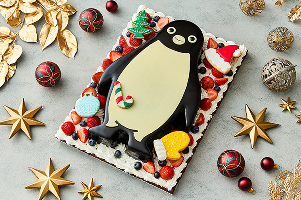 “Suicaのペンギン”クリスマスケーキが今年も登場！ホテルメトロポリタンで10月1日より予約受付開始 画像