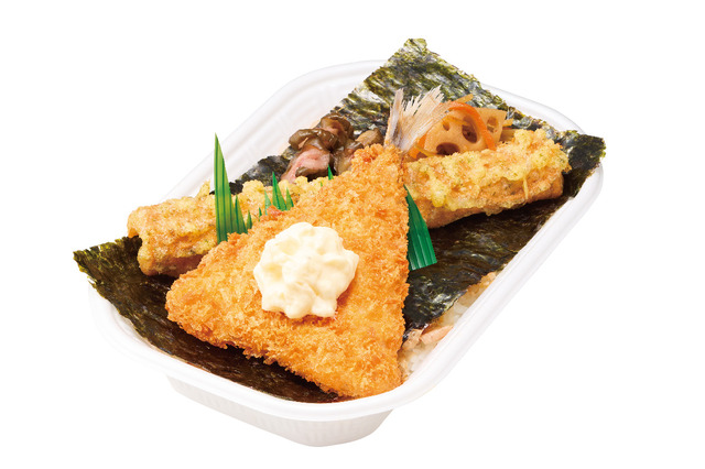 ほっかほっか亭、“アジフライ”が乗ったのり弁を500円で明日より新発売！ 画像