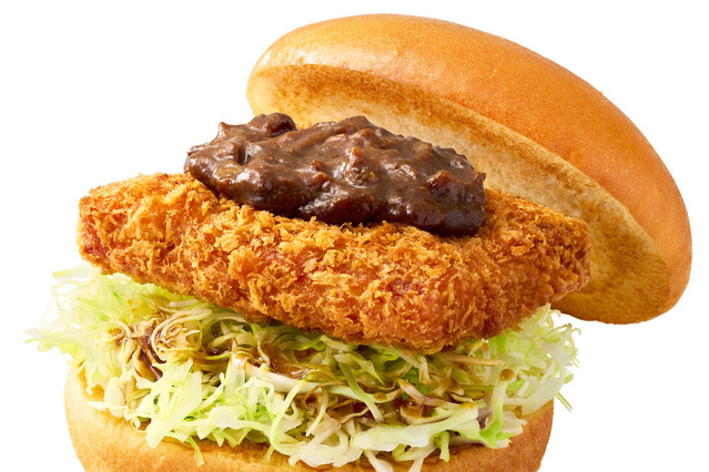 モス、“金沢カレーカツバーガー”を東京・北陸・中京で発売！1個につき20円を能登半島に寄付 画像