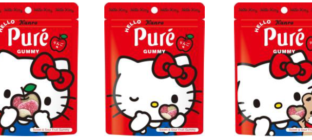 レトロかわいい雑貨風パッケージ！『ハローキティ』ピュレグミが28日より発売！ 画像