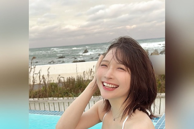 あまつまりな、2025年最後のプライベート水着公開！ 画像
