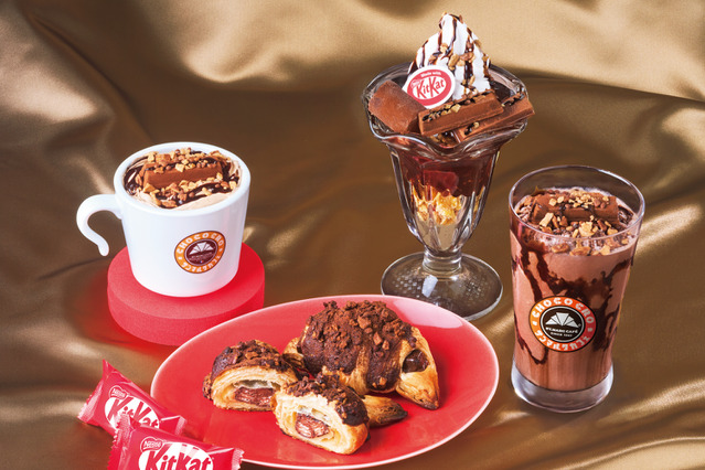 キットカットを丸ごと使用！サンマルクカフェ、“濃厚チョコ尽くし”パフェやチョコクロを11月6日販売開始 画像