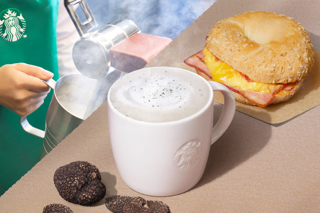 スタバ初のスープメニューが14日発売！香り高い“黒トリュフ”入りの「スープチーノ」が登場 画像