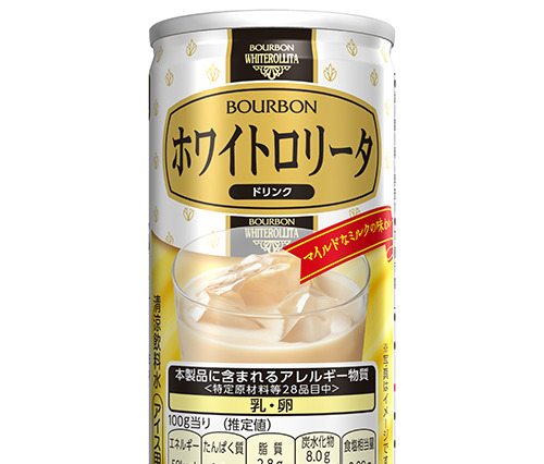 ロングセラー商品「ホワイトロリータ」が缶ドリンクに！2026年3月に発売決定 画像