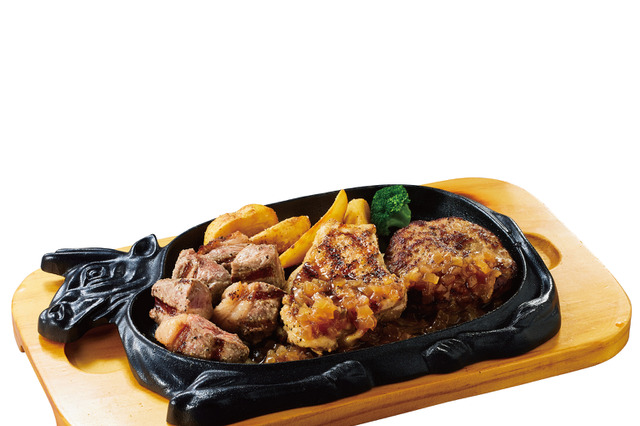 【肉の日】食べ応え抜群！ビッグボーイ、アンガス牛のトリプルグリル限定メニュー発売！ 画像