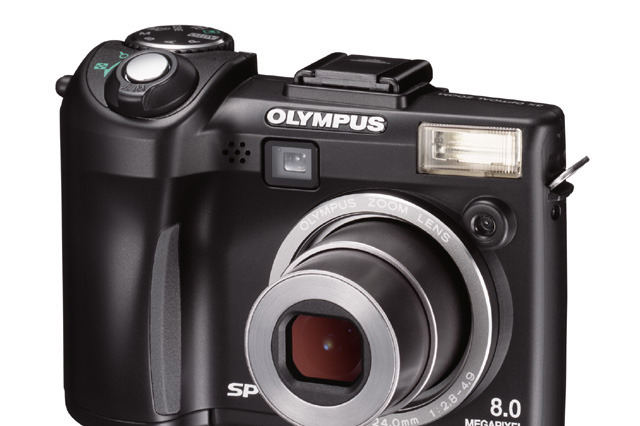 オリンパス、マニュアル撮影機能搭載の800万画素コンパクトデジカメ「CAMEDIA SP-350」 画像