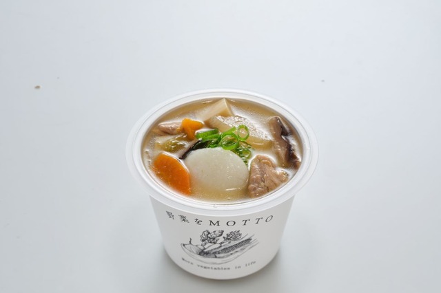 利尻昆布だしと柚子が香る！野菜をMOTTO、だしが効いた本格派「お雑煮」本日発売 画像