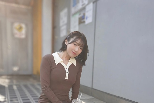 NMB48の才女・安部若菜、マイブームの茶色ワンピ＆ルーズソックス披露！秋コーデにファン歓喜 画像