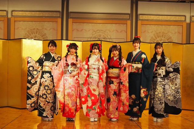 SKE48新成人が晴れ着姿を披露！「猫顔」「ゴージャス」恒例の“何世代？”に盛り上がり 画像