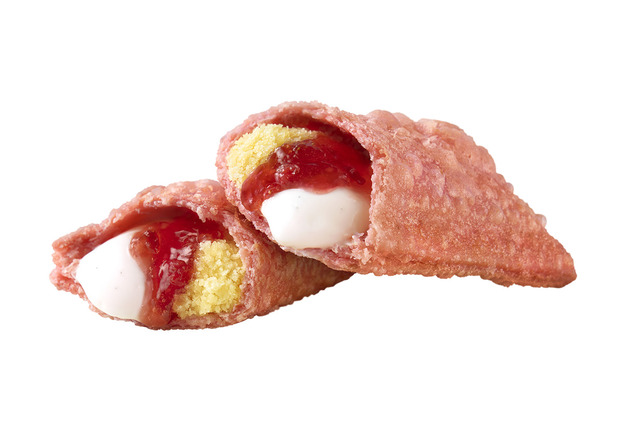 マクドナルド、ふわっとしたケーキ生地の「いちごショートケーキパイ」11日より発売 画像