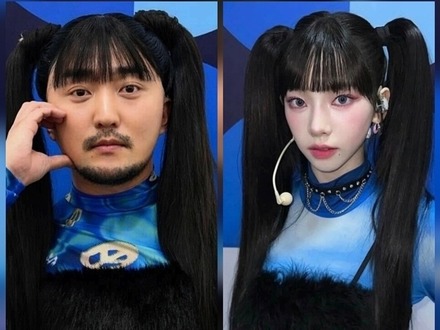 【衝撃】aespaカリナに“変身”し騒然…「視覚的暴力」とまで言わしめた驚愕のビジュアル