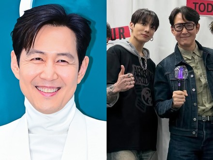 「ARMYだったの?」『イカゲーム』俳優イ・ジョンジェ、BTSメンバーとの豪華ショットが話題!