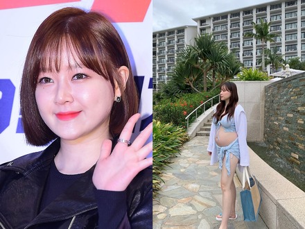 スイムウェア姿で“Dライン”を堂々披露…元K-POPアイドル、沖縄での近況写真に注目