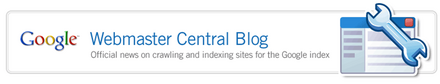 「Google Webmaseter Central Blog」ロゴ