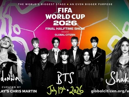 BTS、史上初となるワールドカップ決勝のハーフタイムショー出演が決定 マドンナらとヘッドライナー