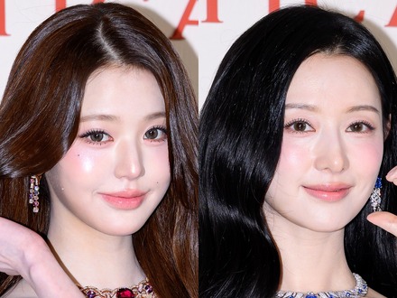 IVE・ウォニョン、女優キム・ジウォンとの“密着ショット”公開「まさに美の暴力」「画面割れる」
