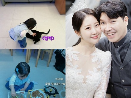 23歳年下の妻と結婚、53歳でパパになった韓国タレントに“愛猫虐待”疑惑? 娘を放置する動画めぐり賛否