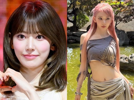 伝説の“ピンクヘア”復活！LE SSERAFIM・宮脇咲良、異次元の美貌にファン歓喜「待ってました」