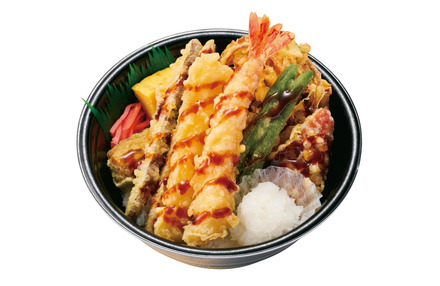 かきあげ付おろし天丼:740円(税込)