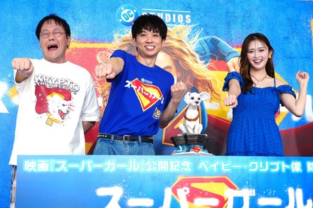 アインシュタイン(稲田直樹、河合ゆずる)、ゆうちゃみ【撮影:小宮山あきの】