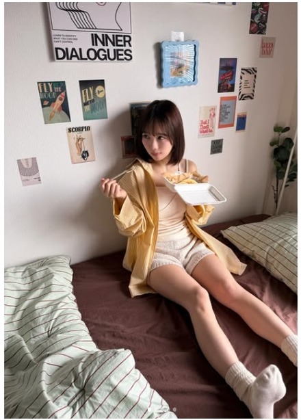 (写真は池本しおりの公式インスタグラムから)※所属事務所に掲載許諾をもらっています