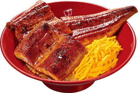なか卯が「うなぎ豪快盛」を期間限定で販売