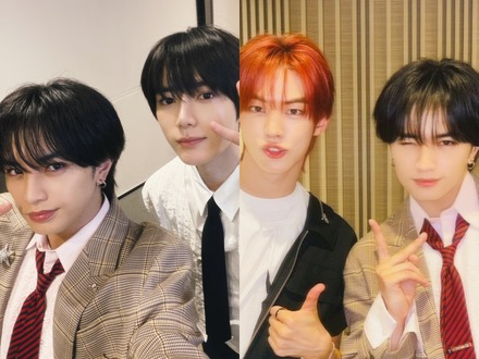 「日韓コンビ最強すぎます」中島健人、TXT・ボムギュ&TWS・ドフンとの2SHOT公開