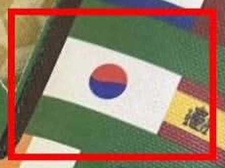あまりにもお粗末な韓国国旗に大学教授怒り、世界的ハンバーガーチェーンのW杯記念グッズが物議