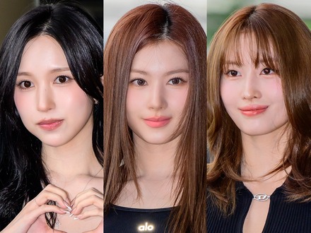 TWICE・ミナ＆サナ＆モモ、個性光るパンツスタイルに視線集中！スターオーラ全開で日本へ出国