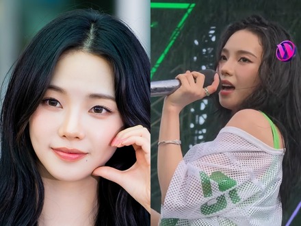 大胆な夏衣装で盛り上げた!aespa・カリナ、観覧制限19歳以上の“びしょ濡れフェス”へ
