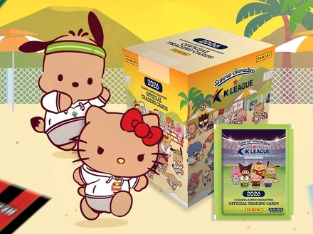 「サンリオ×Kリーグ」トレーディングカードが韓国で発売決定!1パック170円、1ボックス8500円