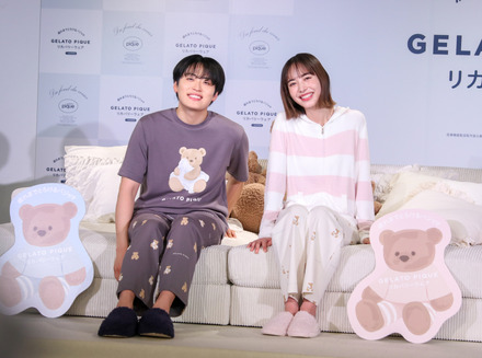 左から)池田直人(レインボー)、井桁弘恵【撮影/平木昌宏】