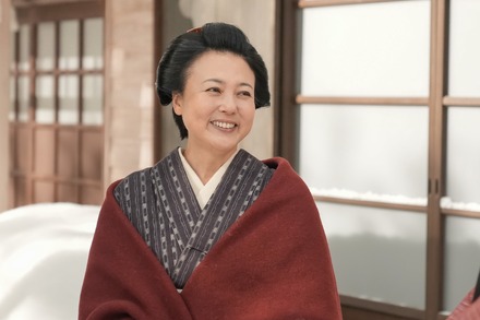 木村浪江役・杉田かおる（C）NHK