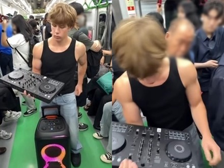 東京に続きソウルの電車内で“爆音スピーカー”…ドイツのインフルエンサー、韓国でも迷惑と批判